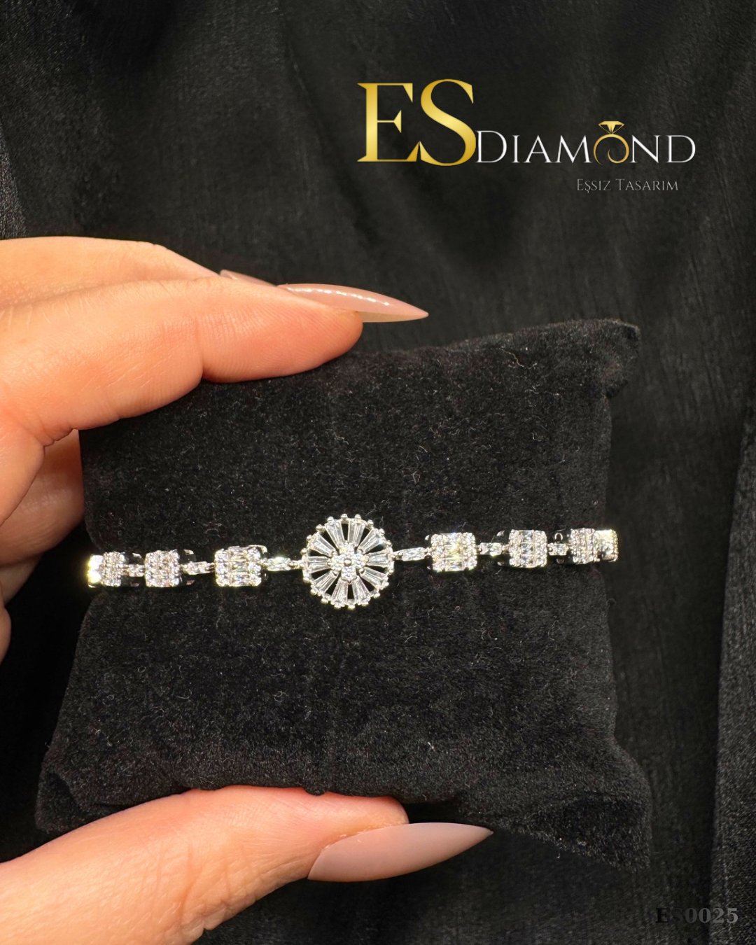 PIRLANTA KASA TASARIM BİLEKLİK