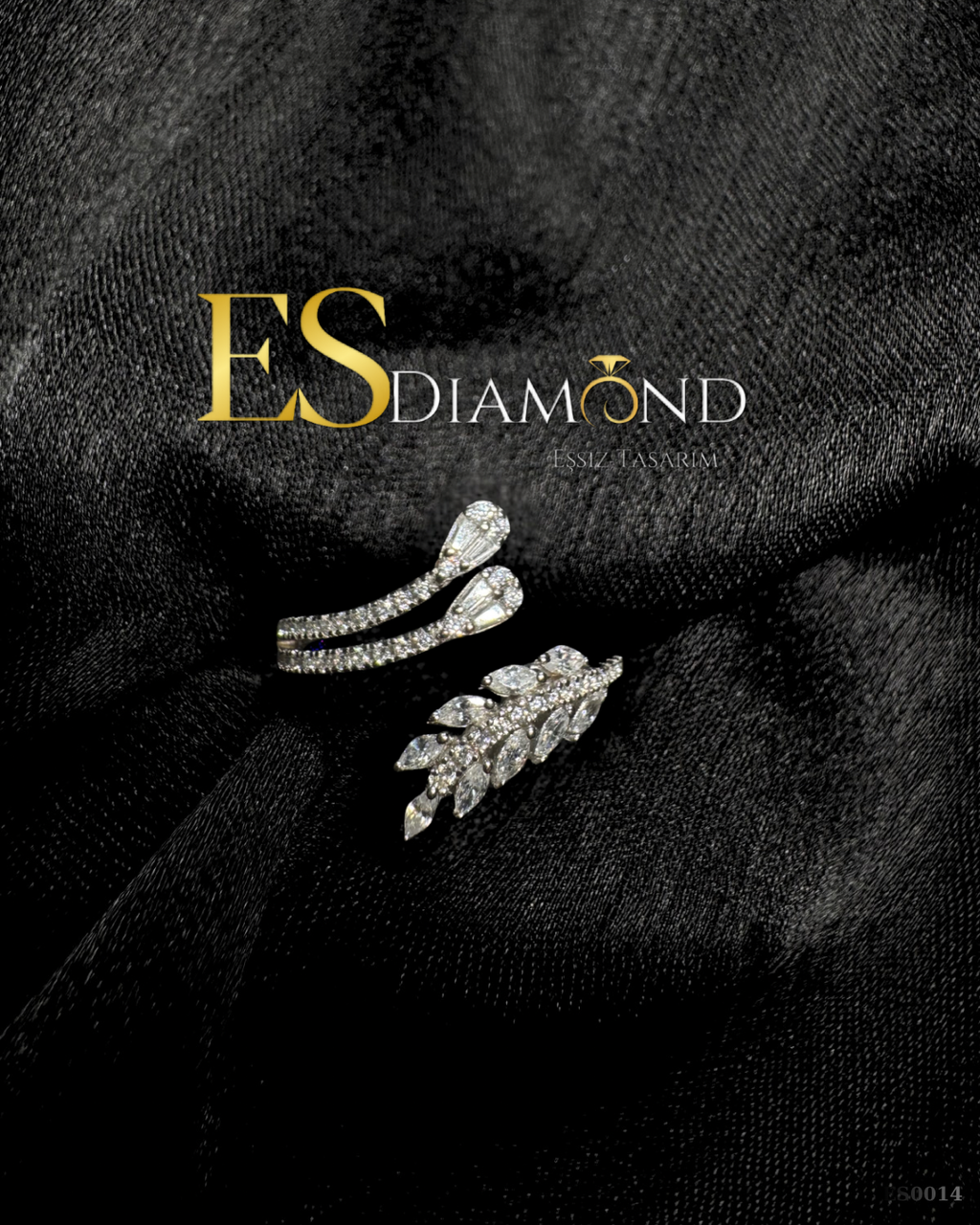 MODERN YAPRAK TASARIM YÜZÜK