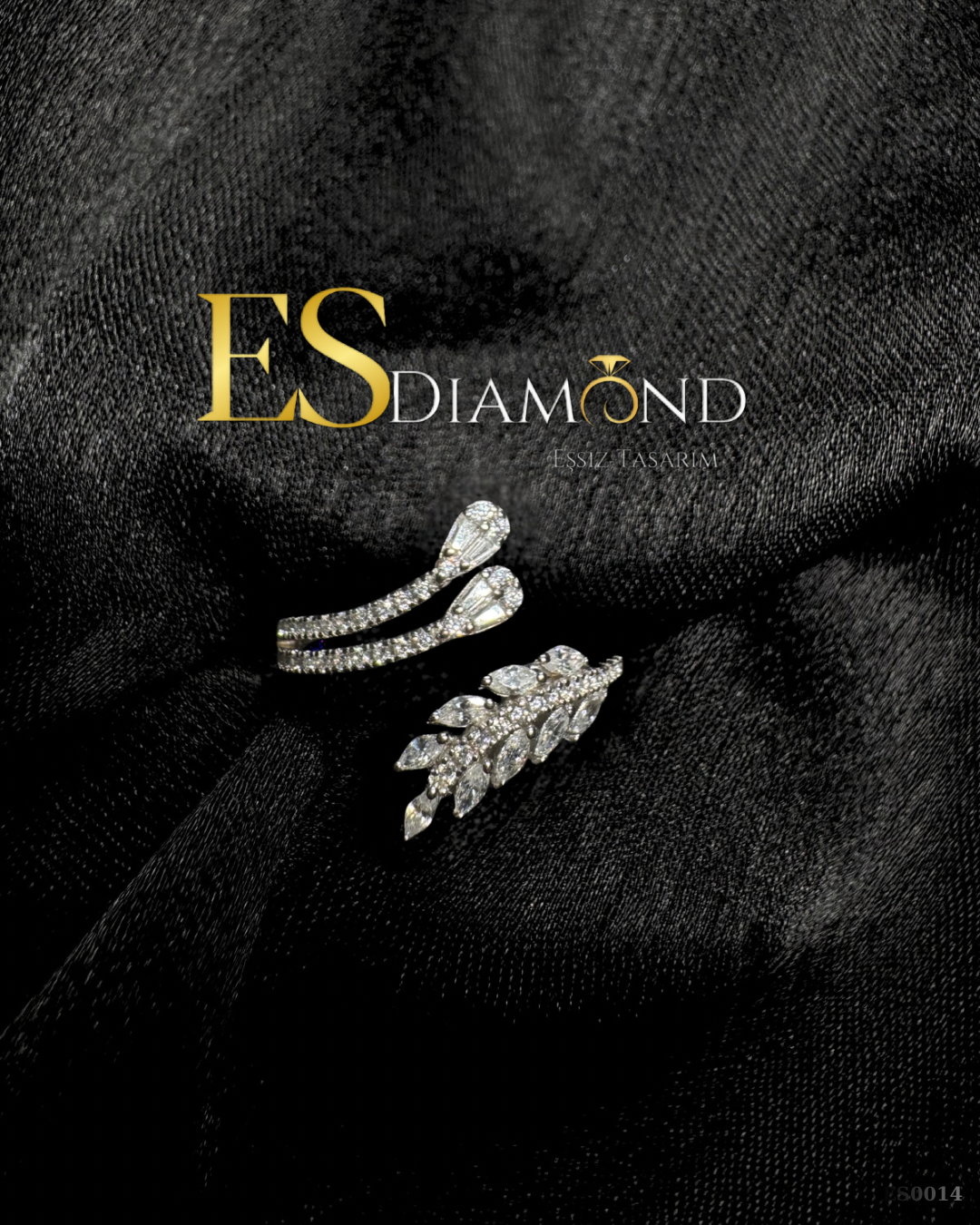 MODERN YAPRAK TASARIM YÜZÜK