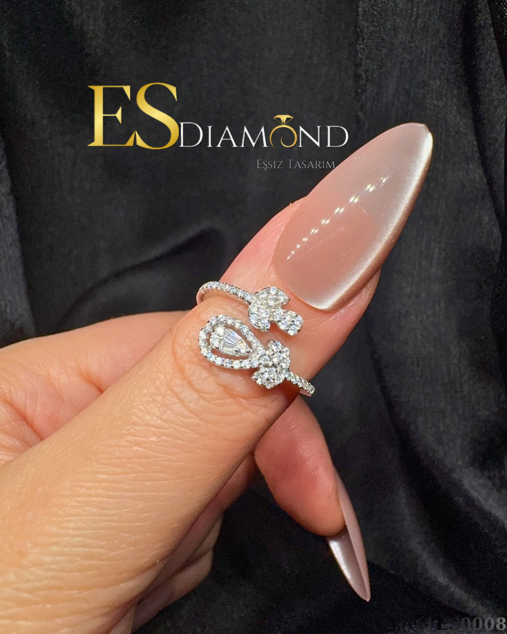 Tasarım Gümüş Yüzük