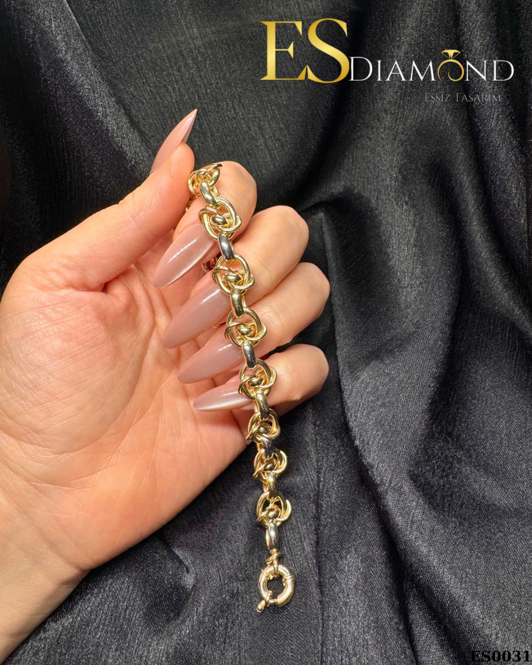 ALTIN MONTÜR TASARIM BİLEKLİK