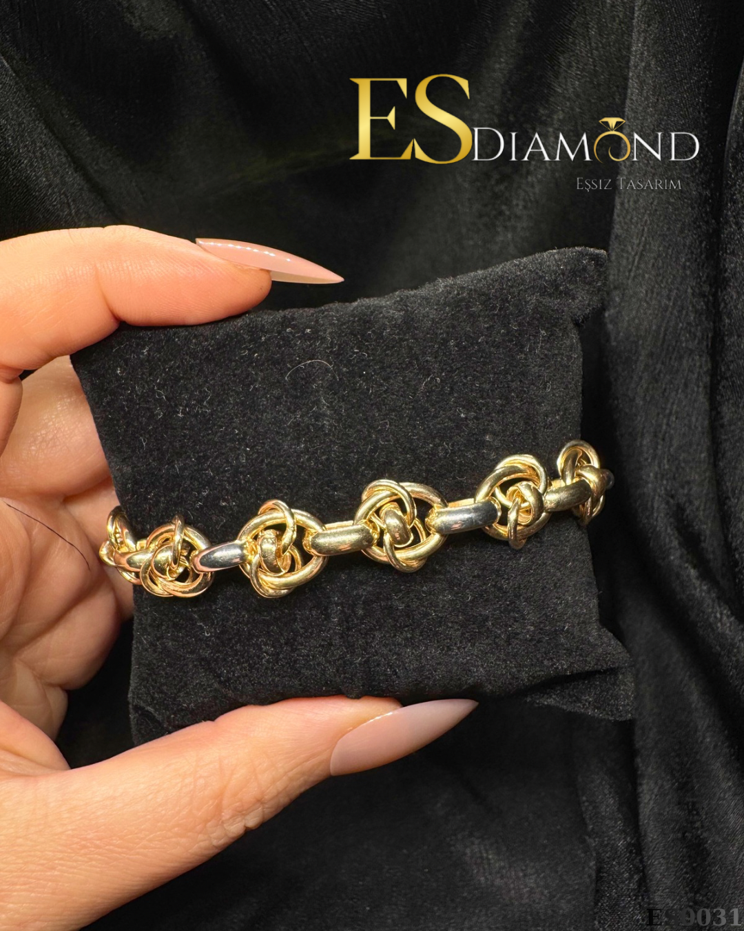 ALTIN MONTÜR TASARIM BİLEKLİK