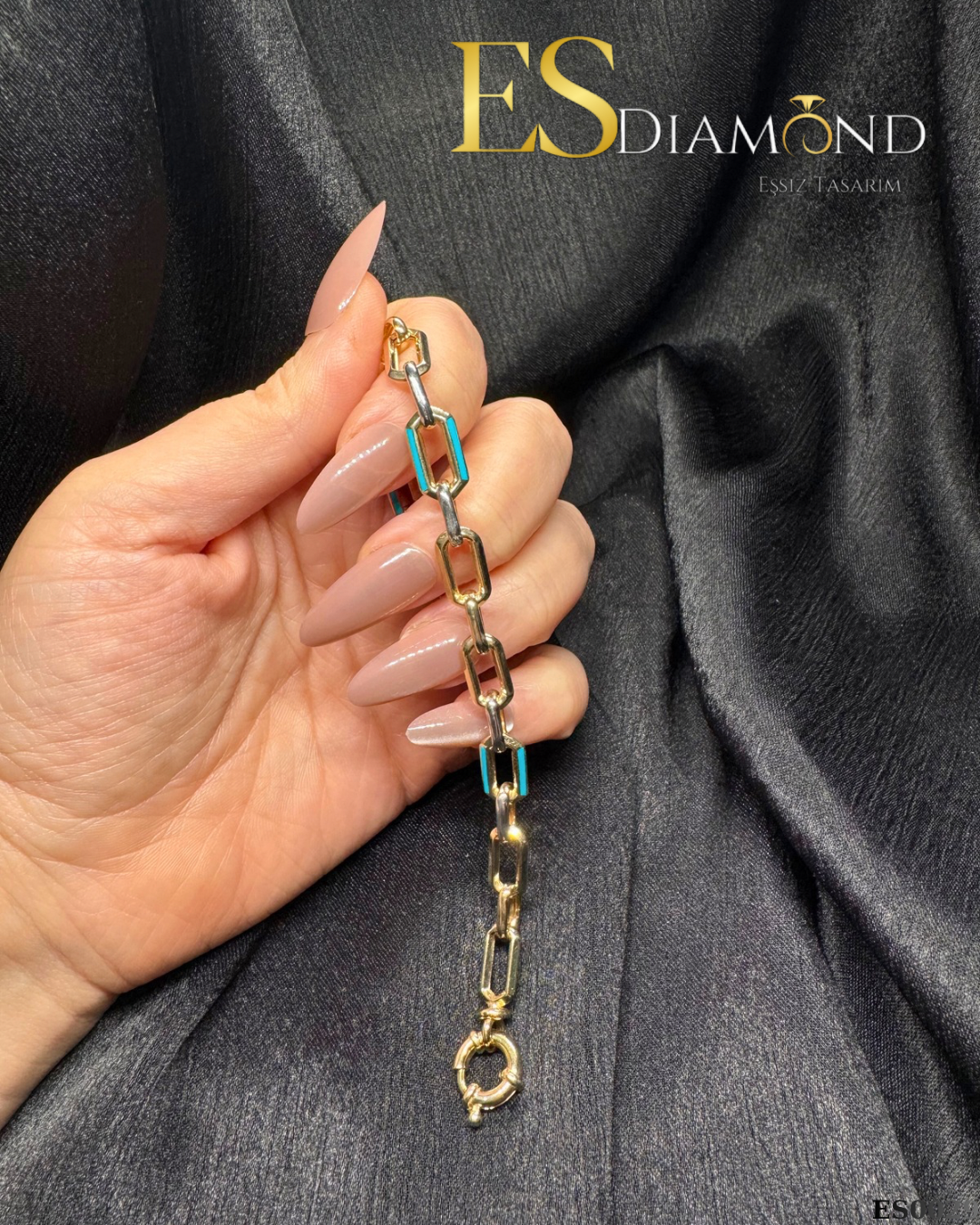 ATAÇ MODEL MİNE DETAYLI BİLEKLİK