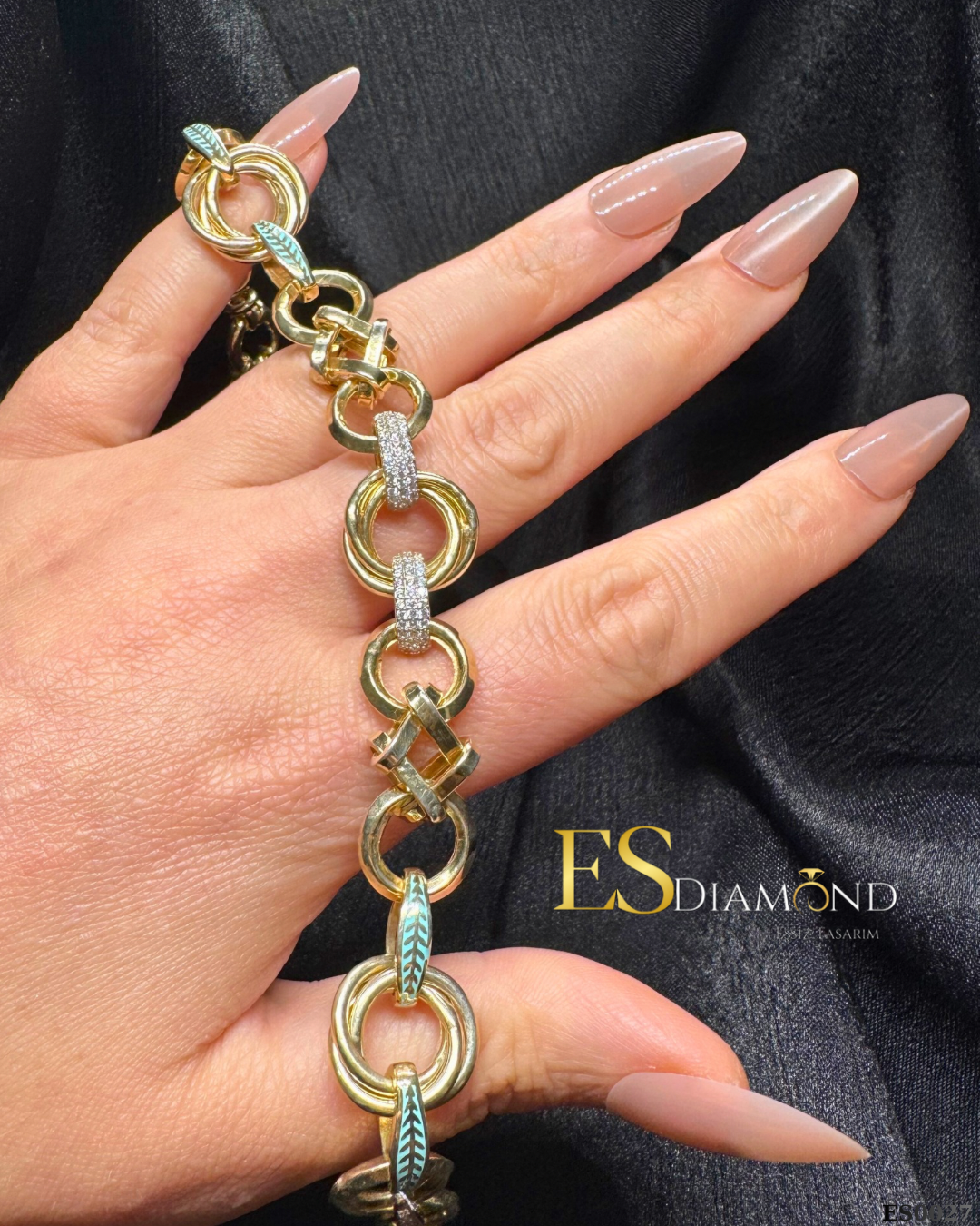 ALTIN MONTÜR TASARIM BİLEKLİK