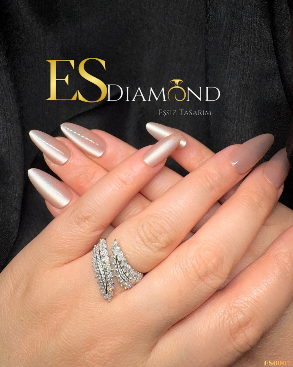 VİNTAGE MELEK KANAT GÜMÜŞ YÜZÜK