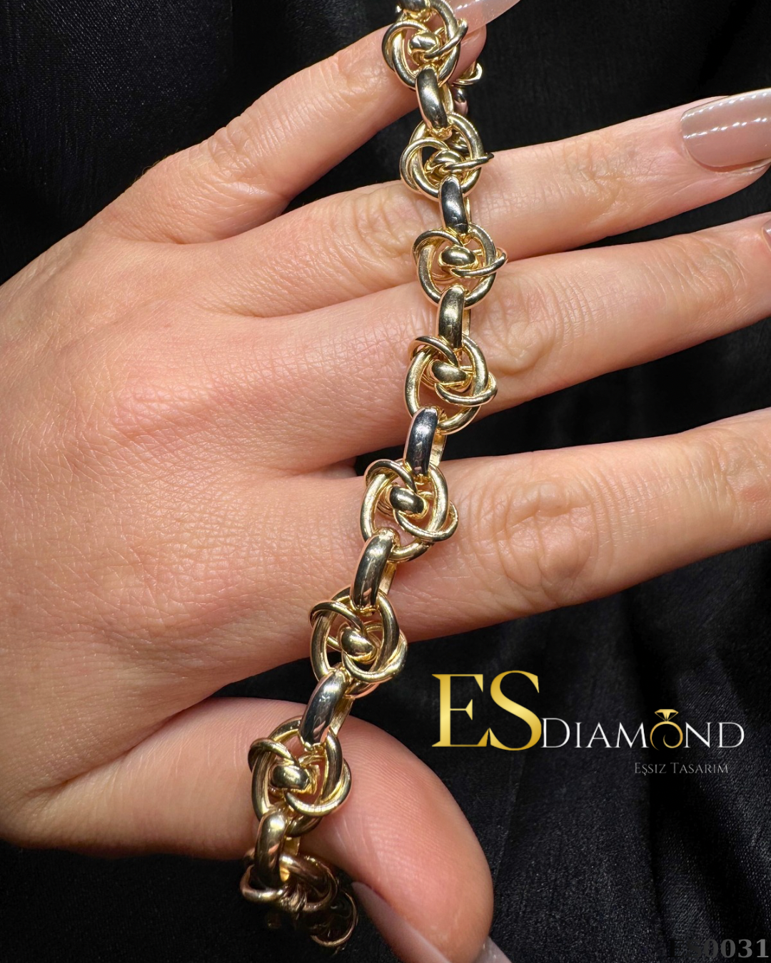 ALTIN MONTÜR TASARIM BİLEKLİK