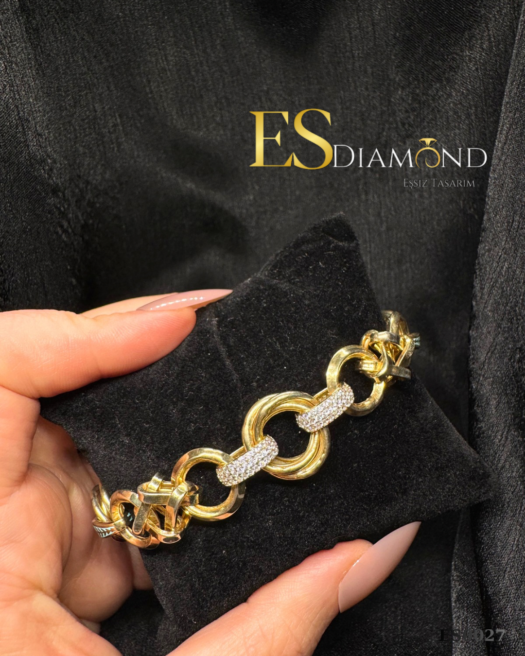 ALTIN MONTÜR TASARIM BİLEKLİK