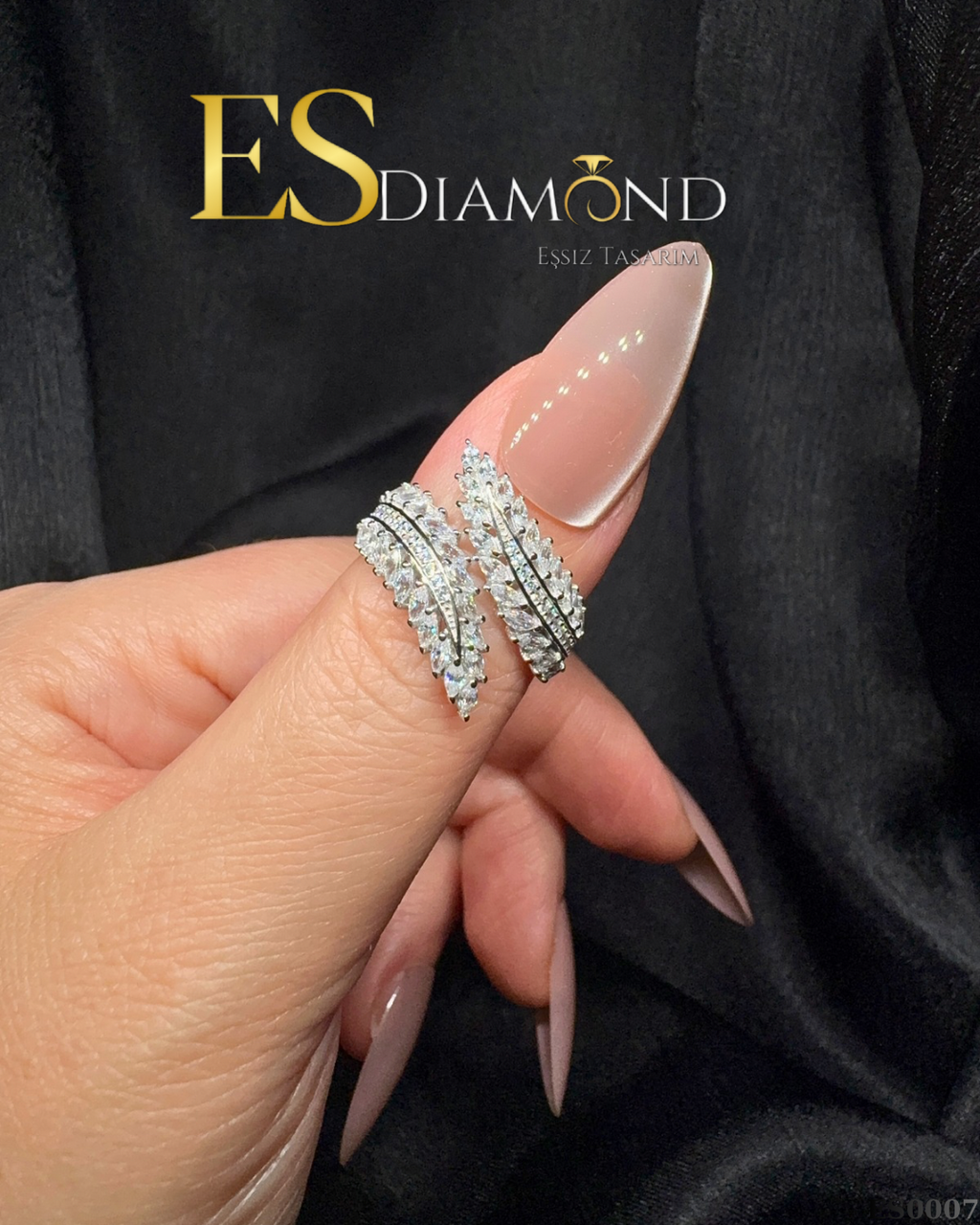 VİNTAGE MELEK KANAT GÜMÜŞ YÜZÜK