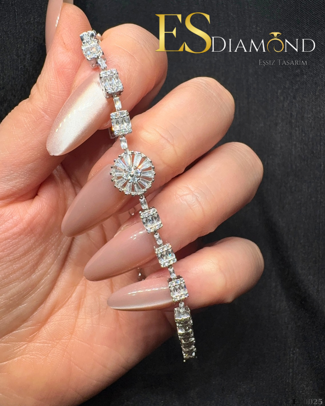 PIRLANTA KASA TASARIM BİLEKLİK