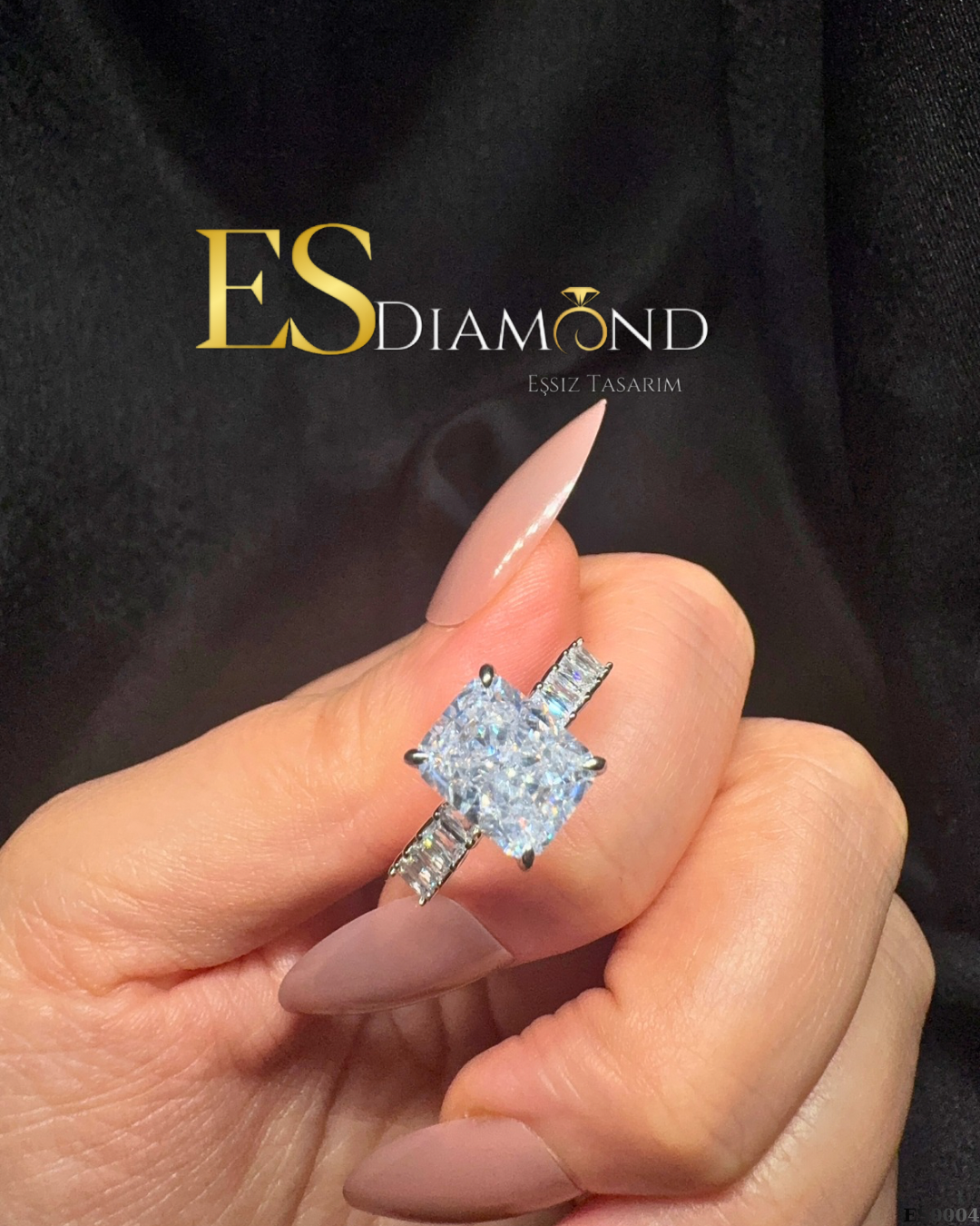 BAGET DIAMOND EFFECTİVE GÜMÜŞ YÜZÜK